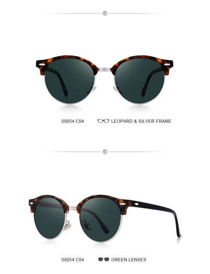 Designer Men Women Classic Retro Rivet Polarized Unisex Glasses Fashion Male Eyewear UV400 Protection Sunglasses The Clothing Company Sydney