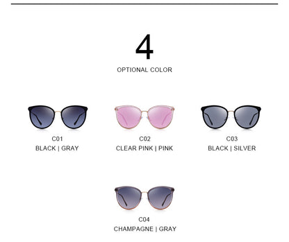 Designer Womens Fashion Cat Eye Polarized Luxury Brand Trending Sunglasses UV400 Protection The Clothing Company Sydney