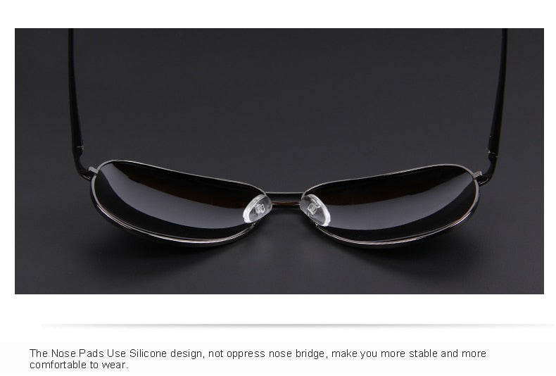 Designer Brand Mens Polarized Night Vision Driving Sunglasses 100% UV400 The Clothing Company Sydney