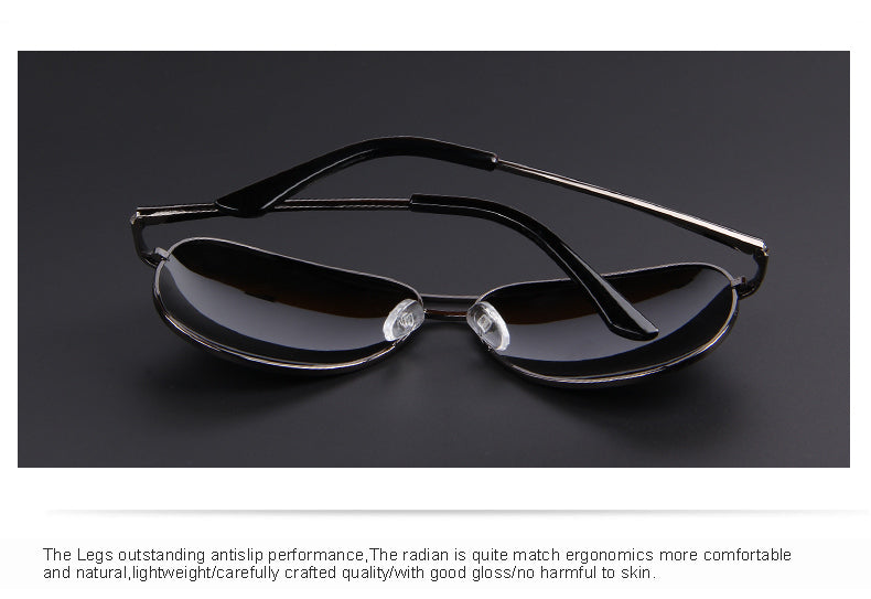 Designer Brand Mens Polarized Night Vision Driving Sunglasses 100% UV400 The Clothing Company Sydney