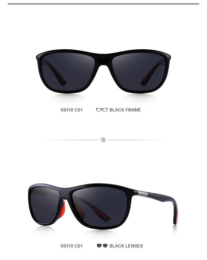 Designer Brand Men's HD Polarized Sports Fishing Eyewear UV400 Protection Sunglasses The Clothing Company Sydney