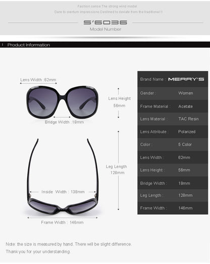 Designer Women's Retro Polarized Lady Driving 100% UV Protection Sunglasses The Clothing Company Sydney