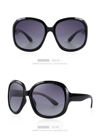 Designer Women's Retro Polarized Lady Driving 100% UV Protection Sunglasses The Clothing Company Sydney