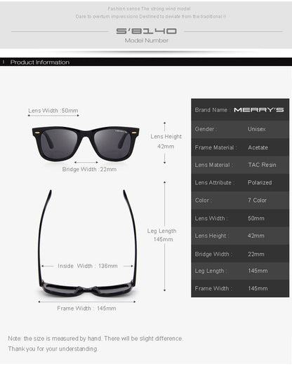 Designer Men/Women Classic Retro Rivet Polarized 100% UV Protection Sunglasses The Clothing Company Sydney