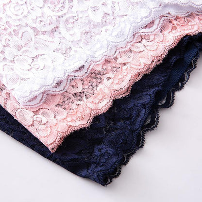 3 Pack Underwear Lingerie Sexy Lace Transparent Panties Briefs High Quality Low Waist Women's Underpants The Clothing Company Sydney