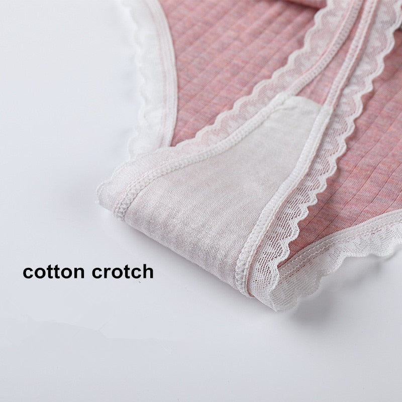 3 Pcs/Set Women Panties G-String Underwear Fashion Thong Sexy Cotton Panties Ladies G-string Soft Lingerie Solid Low Rise Panty The Clothing Company Sydney