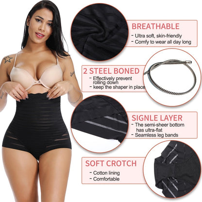 Waist Trainer Body Shaper Control Panties Bodysuit High Waist Tummy Control Seamless Strapless Briefs Shapewear The Clothing Company Sydney