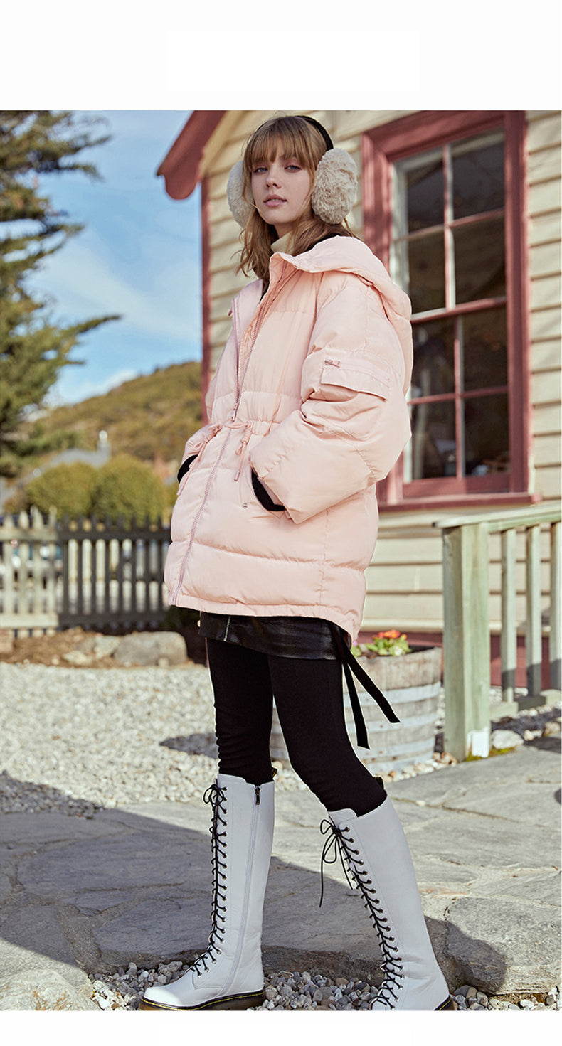 Autumn Winter Women's Loose Fit Cotton Jacket Parka Coat The Clothing Company Sydney