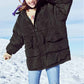 Autumn Winter Women's Loose Fit Cotton Jacket Parka Coat The Clothing Company Sydney