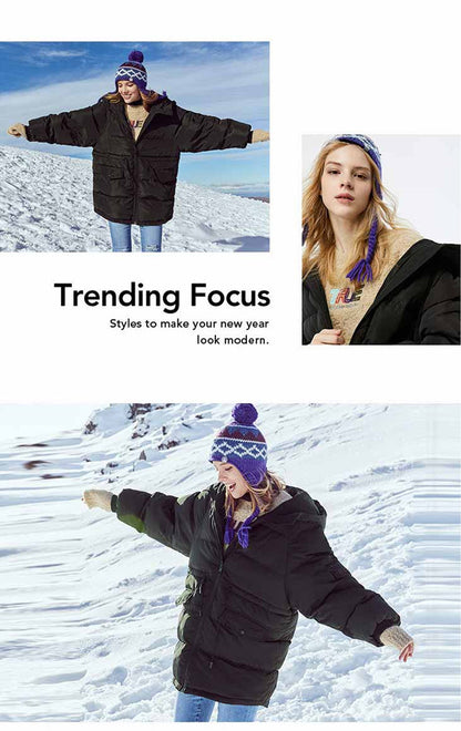 Autumn Winter Women's Loose Fit Cotton Jacket Parka Coat The Clothing Company Sydney