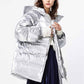 Autumn Winter Women's Loose Fit Cotton Jacket Parka Coat The Clothing Company Sydney
