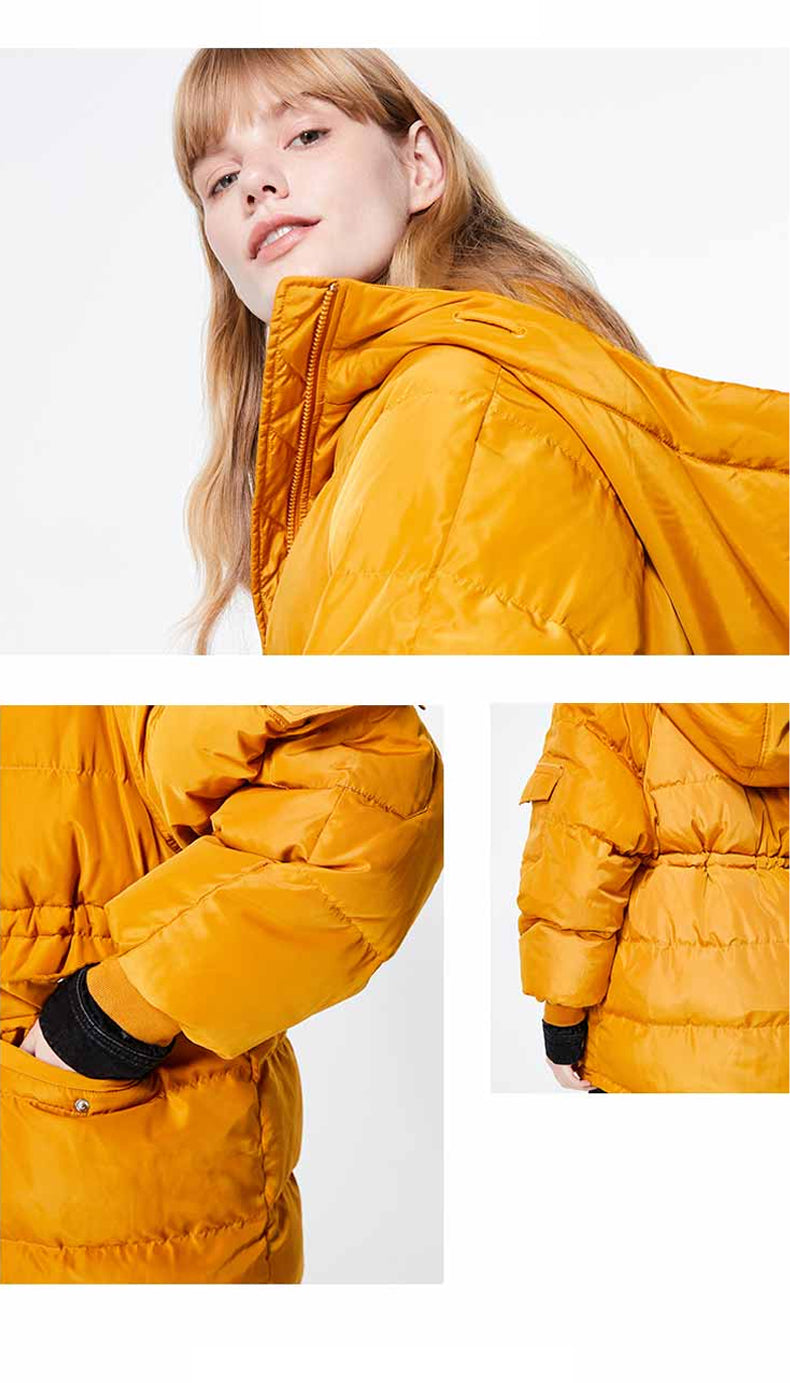 Autumn Winter Women's Loose Fit Cotton Jacket Parka Coat The Clothing Company Sydney