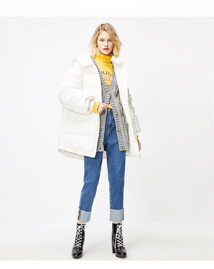 Autumn Winter Women's Loose Fit Cotton Jacket Parka Coat The Clothing Company Sydney