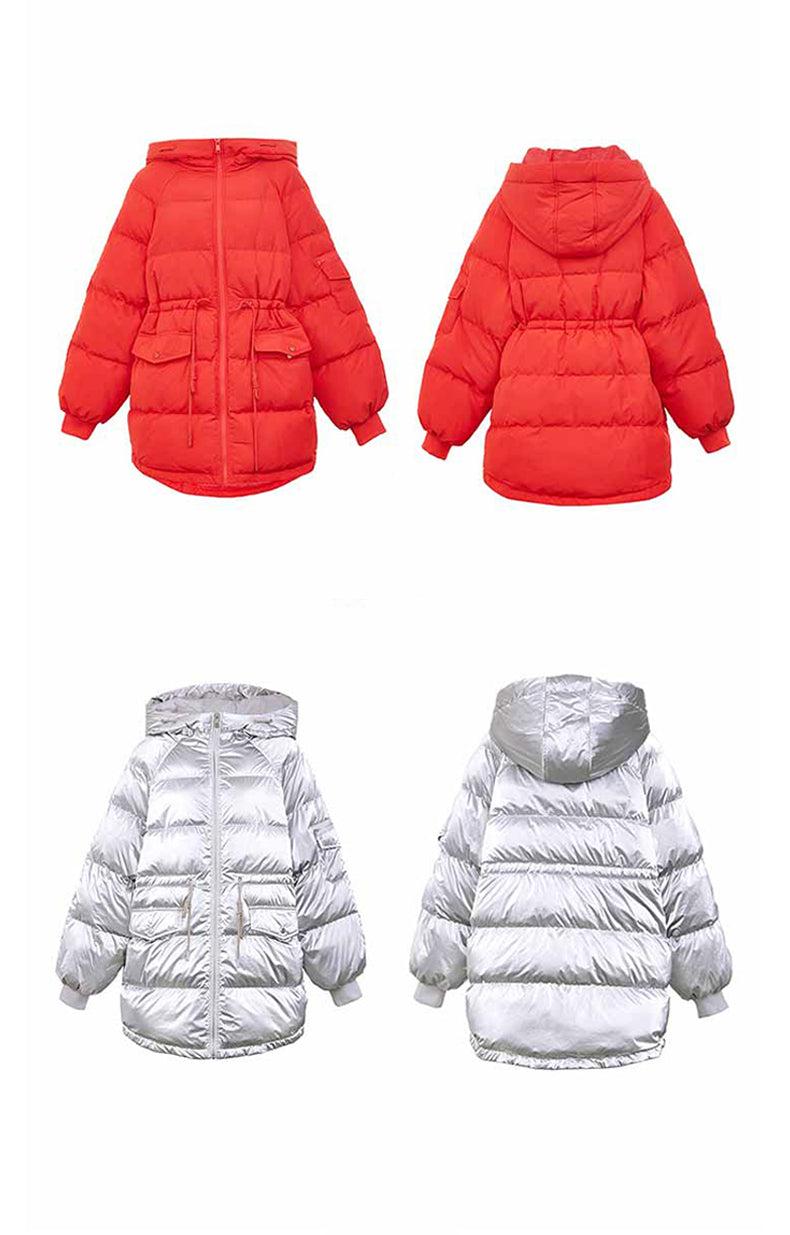 Autumn Winter Women's Loose Fit Cotton Jacket Parka Coat The Clothing Company Sydney