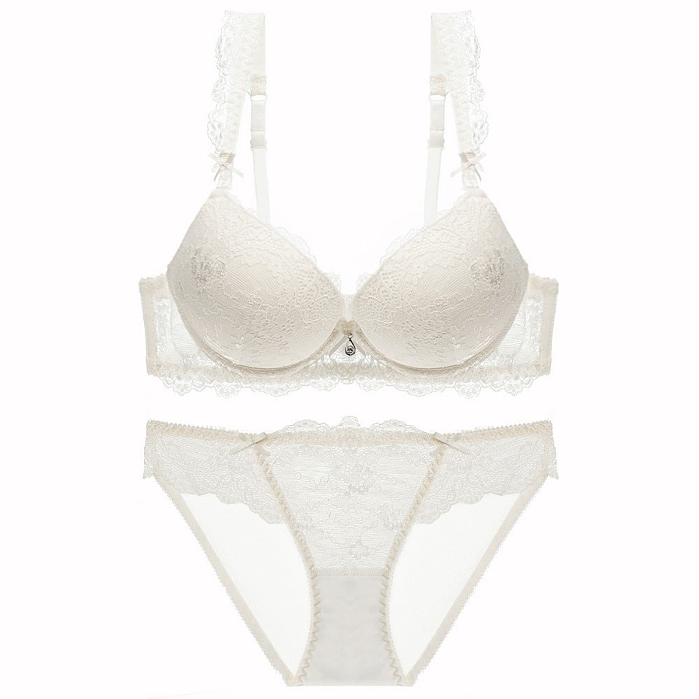 2 Piece Lace Bra Set Gather Adjustable Underwear Sets For Women A B C Cup The Clothing Company Sydney