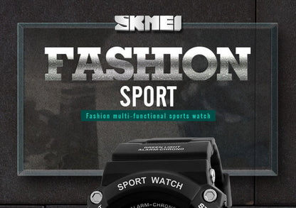 Men's Outdoor Sport Alarm Clock 5Bar Waterproof Military LED Display Shock Digital Watch The Clothing Company Sydney