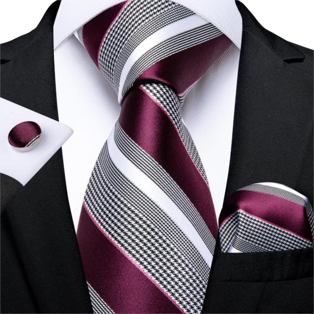 3 Piece Designer Mens Wedding Tie Gold Black Striped Silk Neck Ties Hanky Cufflinks Set The Clothing Company Sydney