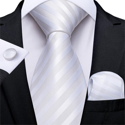 3 Piece Designer Mens Wedding Tie Gold Black Striped Silk Neck Ties Hanky Cufflinks Set The Clothing Company Sydney