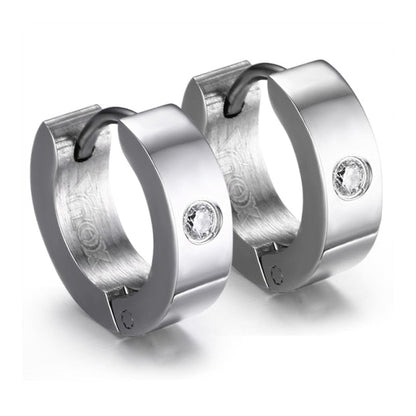 Rock Punk Huggie Earrings Stainless Steel Unique Small Hoop Earrings For Men Boho Jewelry The Clothing Company Sydney
