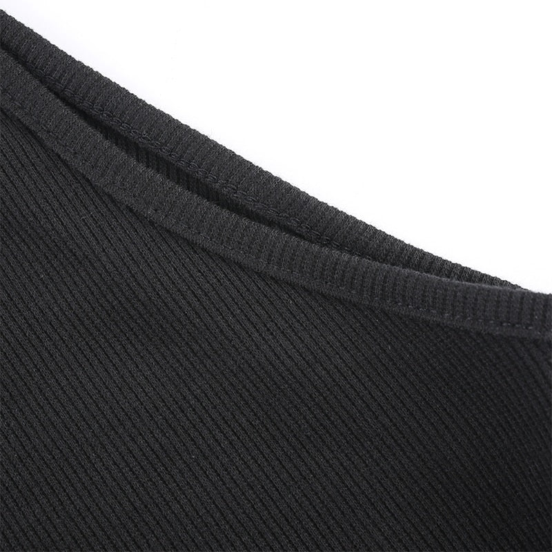 Backless Cross Tank Ribbed Knitted Solid Basic Body Fashion Sleeveless Bodysuits The Clothing Company Sydney