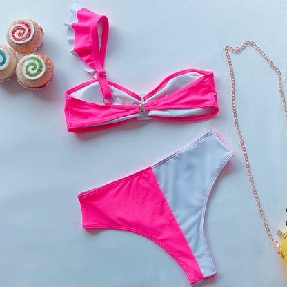 2 Piece Brazilian Women Print Side Tie Swimwear Push Up Swimsuit Bath Suit Bikini Set The Clothing Company Sydney