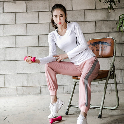 2 Piece Ladies Compression Running suits Sportswear Exercise Sports Gym Leggings long sleeve Yoga Jogging set The Clothing Company Sydney