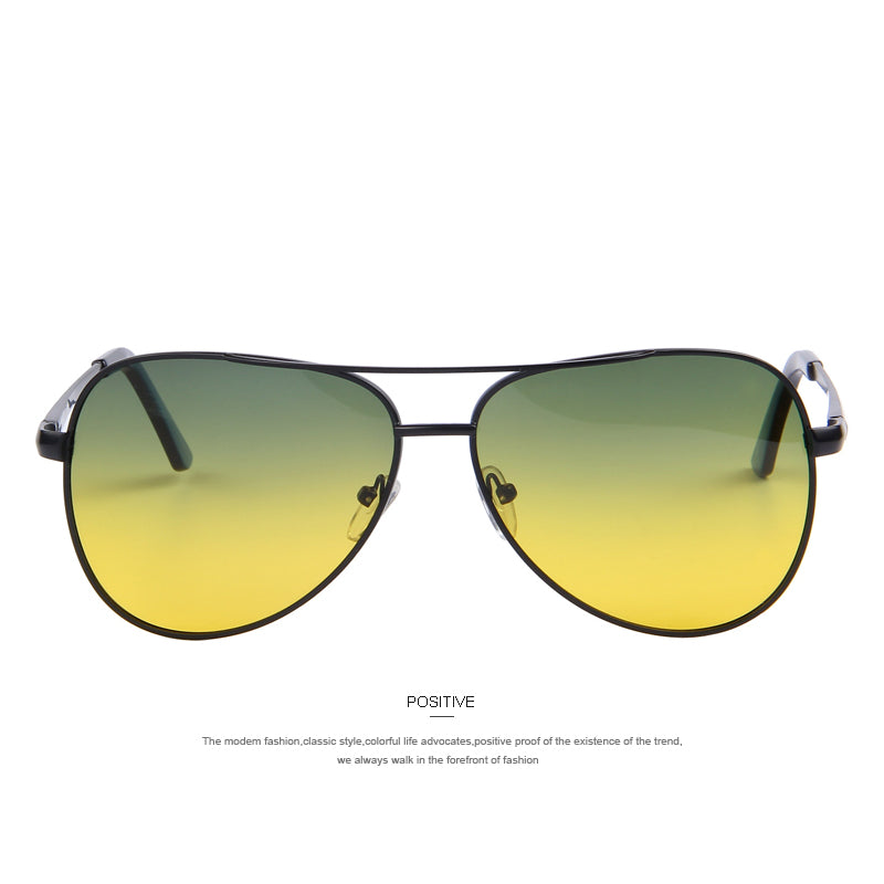 Designer Brand Mens Polarized Night Vision Driving Sunglasses 100% UV400 The Clothing Company Sydney