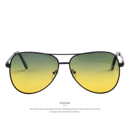 Designer Brand Mens Polarized Night Vision Driving Sunglasses 100% UV400 The Clothing Company Sydney