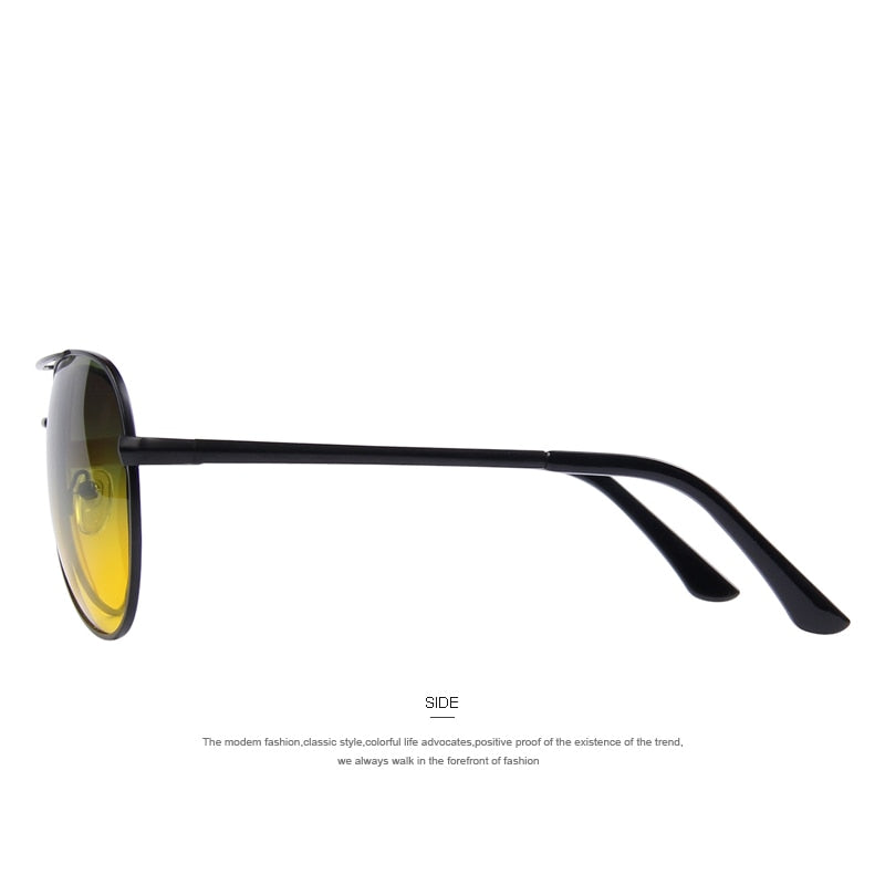 Designer Brand Mens Polarized Night Vision Driving Sunglasses 100% UV400 The Clothing Company Sydney