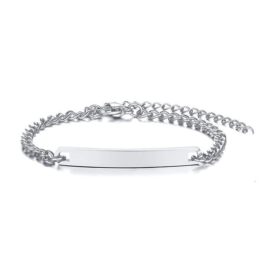 Personalized Custom Baby Name Bracelet Gold Tone Solid Stainless Steel Adjustable Bracelet The Clothing Company Sydney