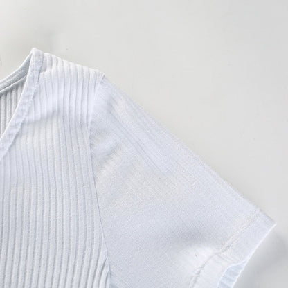 Autumn winter skinny button up long sleeve bodysuit The Clothing Company Sydney