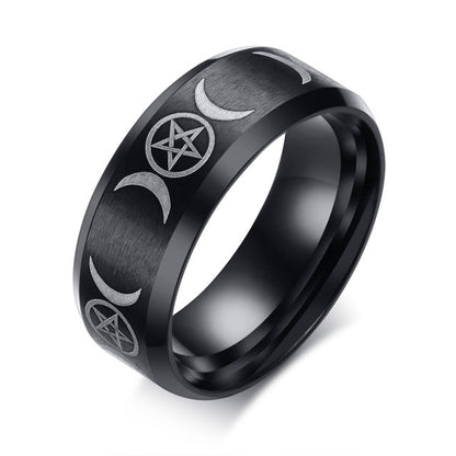 8mm Men Ladies Ring Stainless Steel Wedding Jewellery The Clothing Company Sydney