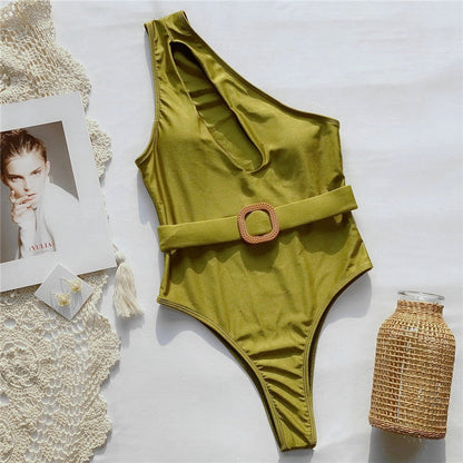 Print one piece swimsuit female Push up bodysuit Vintage high cut swimwear women swimsuit Bathers The Clothing Company Sydney