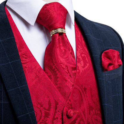 Mens Suit Vest Waistcoat Formal Wedding Groom Sleeveless Vest Hanky Necktie Set The Clothing Company Sydney
