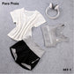 3 Piece High Waist Three Piece Yoga Set Sportswear for Women Sports Bra Fitness Clothing Women Sports Shorts Gym Workout Crop Top Women The Clothing Company Sydney