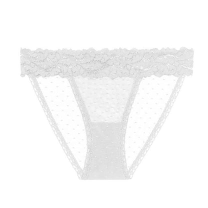 Lace Lingerie Dot Mesh Low-waist Soft Underwear G String Thong Transparent Panties The Clothing Company Sydney
