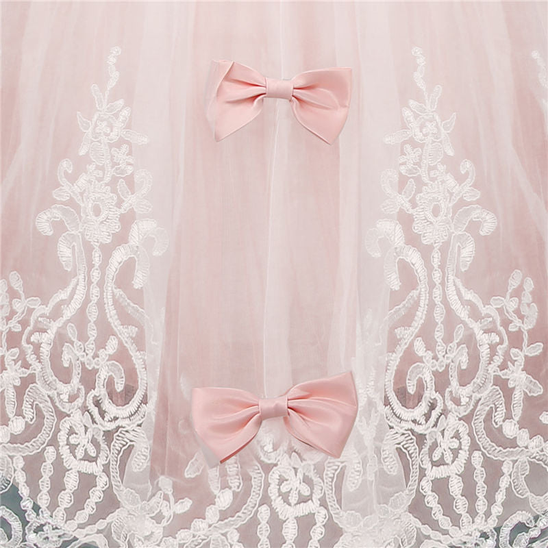Princess Girls Formal Party Kids Long Flower Dress Wedding Evening Party Prom Ball Gown The Clothing Company Sydney