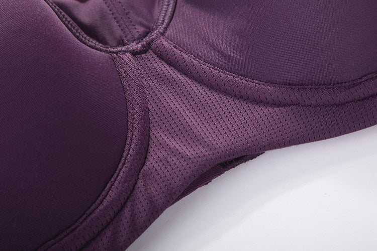 Sports Bra Women's Moisture-wicking High Impact Minimize Padded Full Support Racerback Underwire Sports Bra Top The Clothing Company Sydney