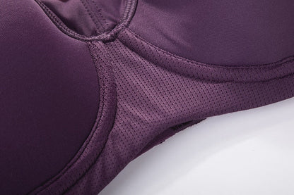 Sports Bra Women's Moisture-wicking High Impact Minimize Padded Full Support Racerback Underwire Sports Bra Top The Clothing Company Sydney