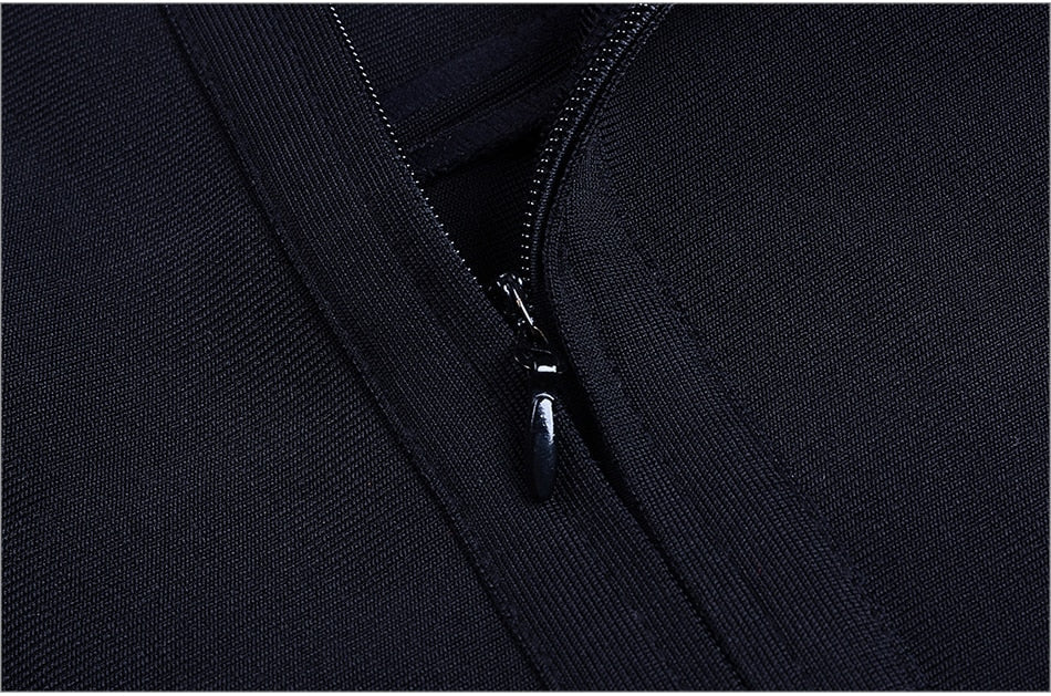 Bodycon Bandage Summer Sexy Elegant Black One Shoulder Midi Celebrity Runway Party Dress The Clothing Company Sydney