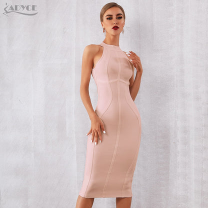 Elegant Tank Sexy Sleeveless Club Celebrity Runway Party Bodycon Bandage Dress The Clothing Company Sydney