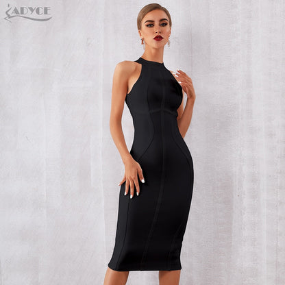 Elegant Tank Sexy Sleeveless Club Celebrity Runway Party Bodycon Bandage Dress The Clothing Company Sydney