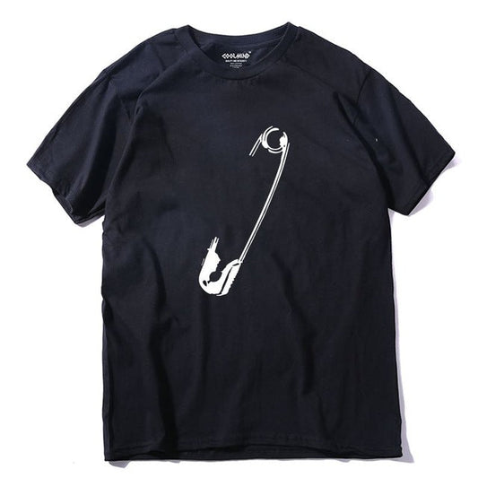 Cotton short sleeve cool casual funny o-neck summer top men's T shirt The Clothing Company Sydney