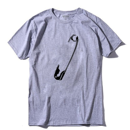 Cotton short sleeve cool casual funny o-neck summer top men's T shirt The Clothing Company Sydney