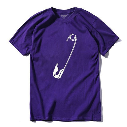 Cotton short sleeve cool casual funny o-neck summer top men's T shirt The Clothing Company Sydney