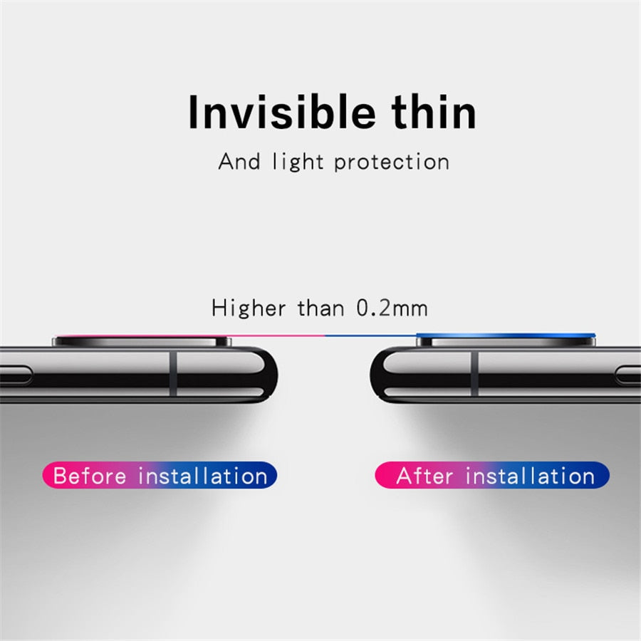 4-in-1 For Glass iPhone 12 Mini 11 Pro Max Tempered Glass SE 2020 SE2 6 7 8 Plus Phone Case Camera Lens Screen Protector Glass The Clothing Company Sydney