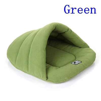 6 Colors Soft Polar Fleece Winter Warm Pet Heated Mat Small Dog Puppy Kennel House for Cats Sleeping Bag Nest Cave Bed The Clothing Company Sydney
