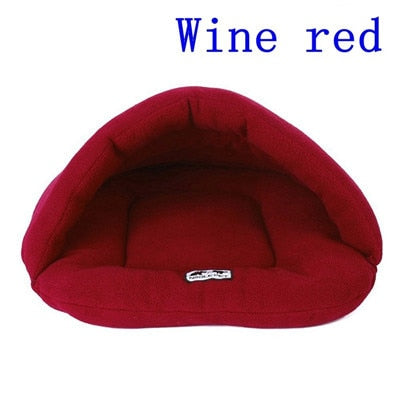 6 Colors Soft Polar Fleece Winter Warm Pet Heated Mat Small Dog Puppy Kennel House for Cats Sleeping Bag Nest Cave Bed The Clothing Company Sydney