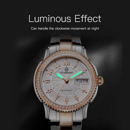 Ladies Mechanical Miyota Movt Stainless Steel Wristwatch Sapphire Automatic Self-wind Bracelet Watch The Clothing Company Sydney