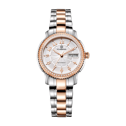 Ladies Mechanical Miyota Movt Stainless Steel Wristwatch Sapphire Automatic Self-wind Bracelet Watch The Clothing Company Sydney